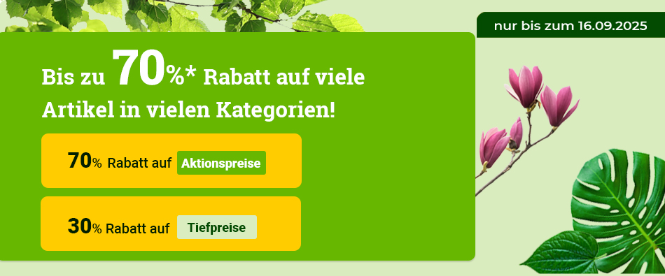 Collage von Aktion rabatt