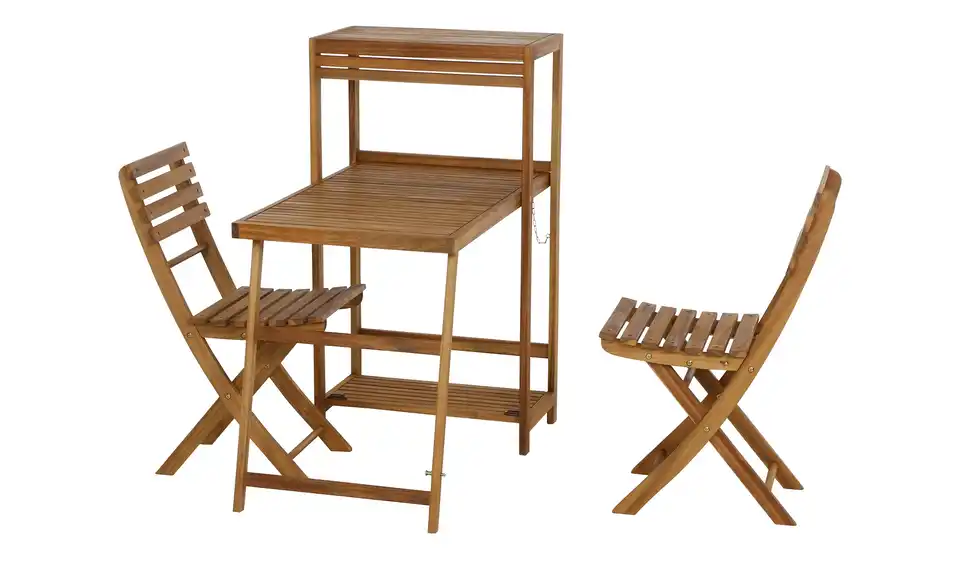 Siena Garden Balkon-Set 3-teilig Bari, Funktionsansicht