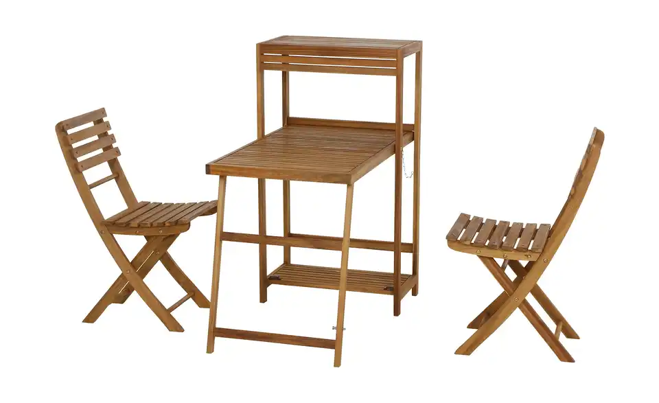 Siena Garden Balkon-Set 3-teilig Bari, Funktionsansicht