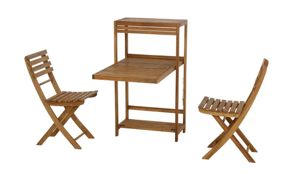 Siena Garden Balkon-Set 3-teilig Bari, Funktionsansicht