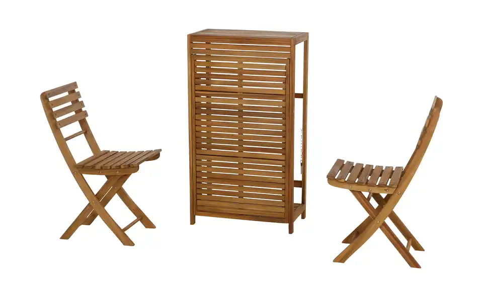 Siena Garden Balkon-Set 3-teilig Bari, Funktionsansicht