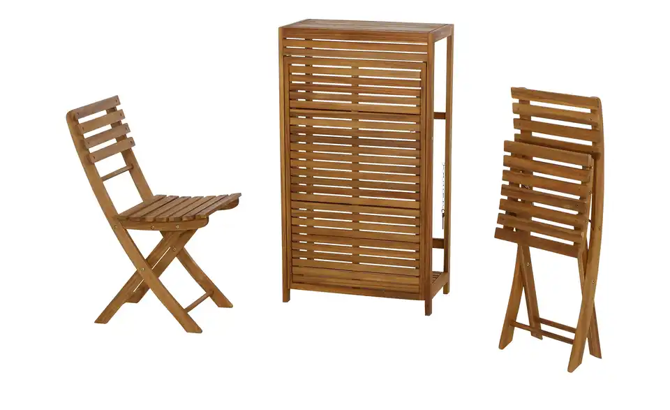 Siena Garden Balkon-Set 3-teilig Bari, Funktionsansicht
