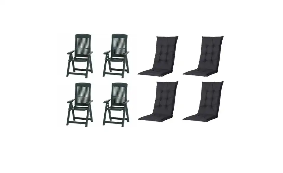 Siena Garden Gartensessel 8er-Set, Perspektive