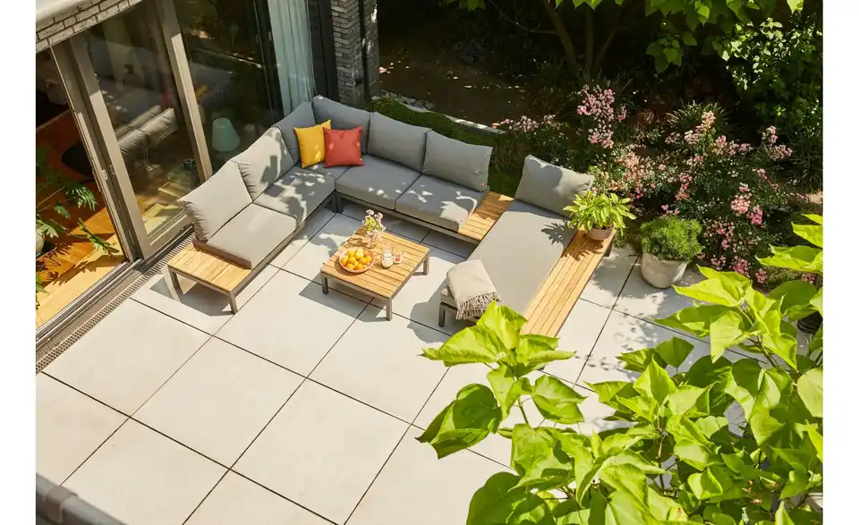 Siena Garden Gartenmöbel 5er-Set, in Wohnsituation