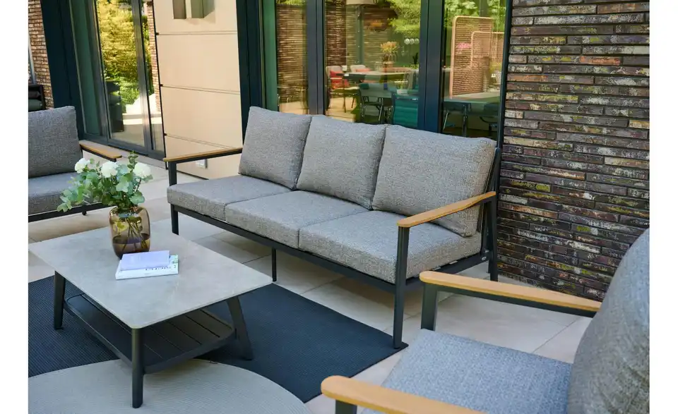 Siena Garden Gartenmöbel 4er-Set, in Wohnsituation