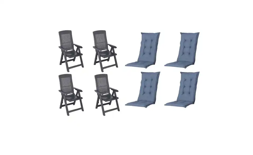 Siena Garden Gartensessel 8er-Set, Perspektive