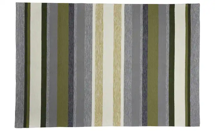 Kurzflorteppich Grün, Grau 120x180 cm