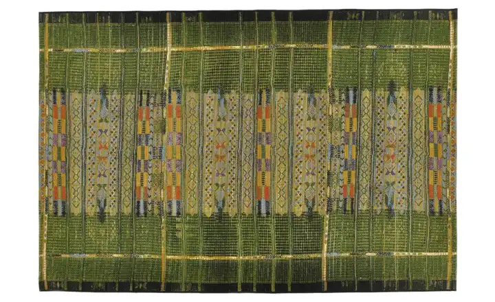 Gino Falcone Outdoorteppich Aurora Grün 80x165 cm 165 cm Grün 80 cm