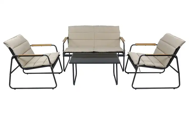  Gartenmöbel 4er-Set  