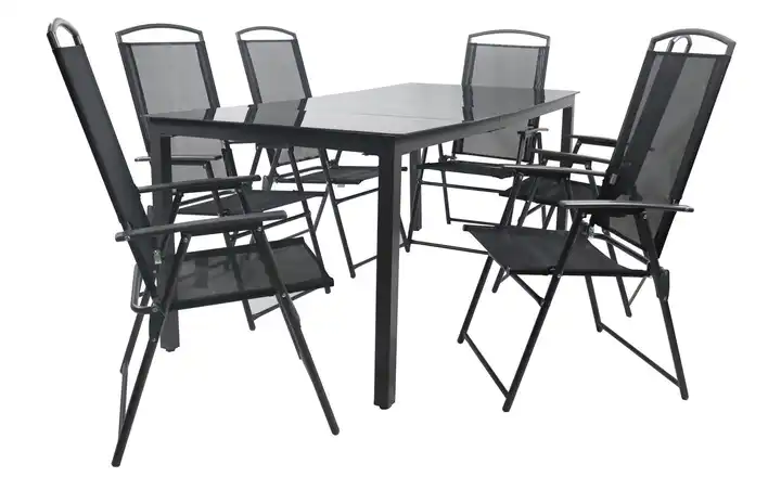  Gartenmöbel 7er-Set  