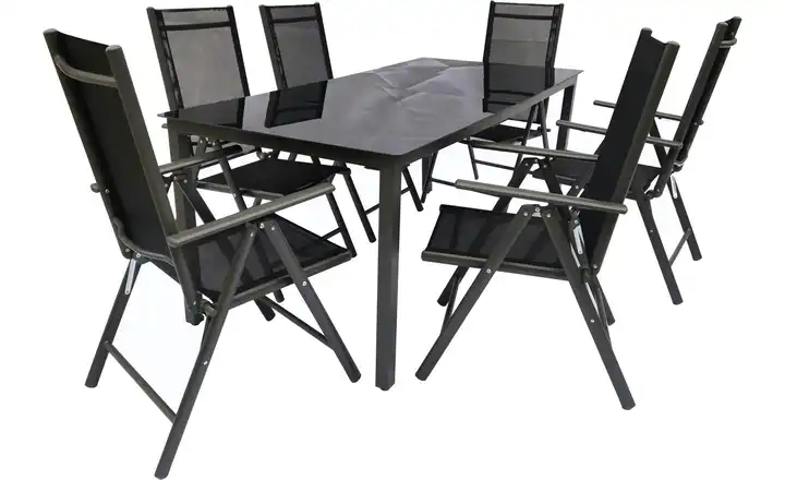  Gartenmöbel 7er-Set  