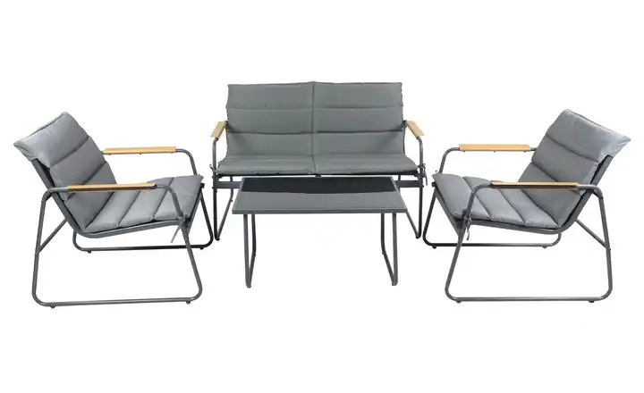  Gartenmöbel 4er-Set  