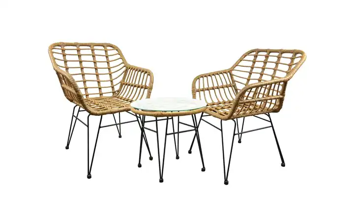  Gartenmöbel 3er-Set  
