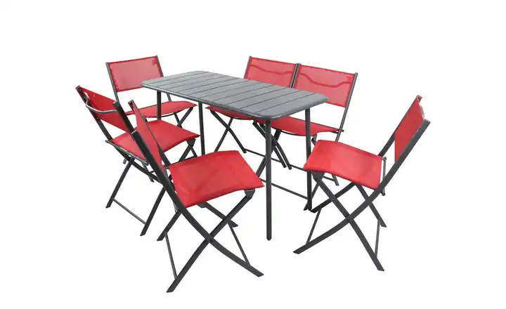  Gartenmöbel 7er-Set  