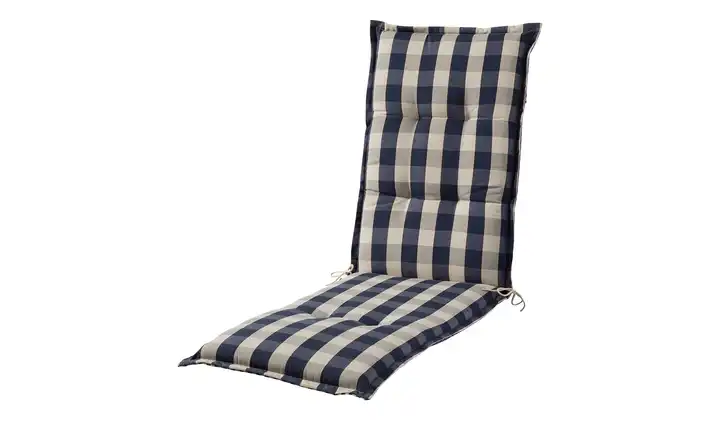 Schwienhorst Wende-Auflage Kent Relaxsesselauflage Blau