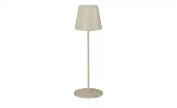 Akku-Tischleuchte, IP44 lackiert, Beige