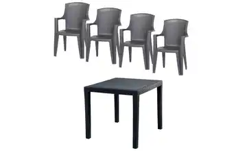 Siena Garden Gartenmöbel 5er-Set  