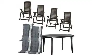 Siena Garden Gartenmöbel 9er-Set  