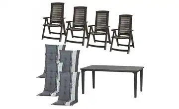 Siena Garden Gartenmöbel 9er-Set  
