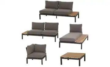 Siena Garden Gartenmöbel 5er-Set  