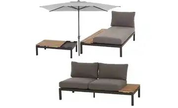 Siena Garden Gartenmöbel 4er-Set  