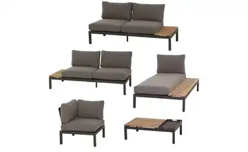Siena Garden Gartenmöbel 5er-Set  