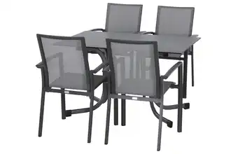 Siena Garden Gartenmöbel 5er-Set  