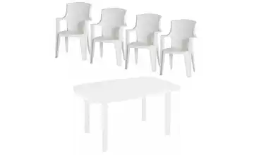 Siena Garden Gartenmöbel 5er-Set  