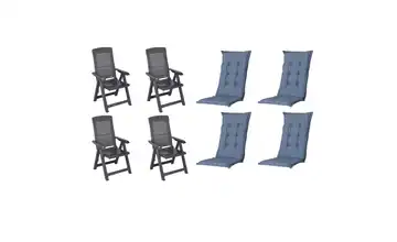 Siena Garden Gartensessel 8er-Set  