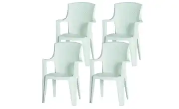Siena Garden Stapelsessel 4er-Set  